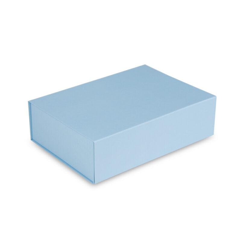 magneetdoss kraf blauw ompak geschenkdoos